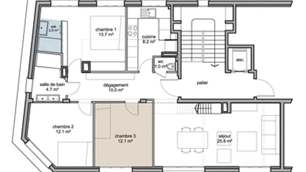Appartement sur plans : avantages et inconvénients