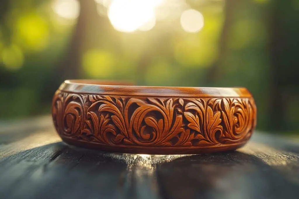 Bracelet en bois de santal : Senteur et raffinement avec un bracelet en bois de santal précieux