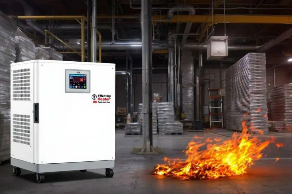 Chauffage industriel avec programmateur : Chauffage industriel programmable pour optimisation des plages de fonctionnement