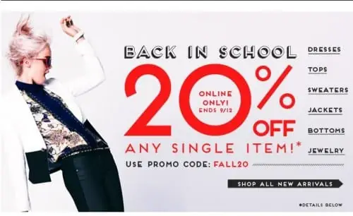 Code promo Forever 21 : pour enfin vous offrir votre robe de cocktail