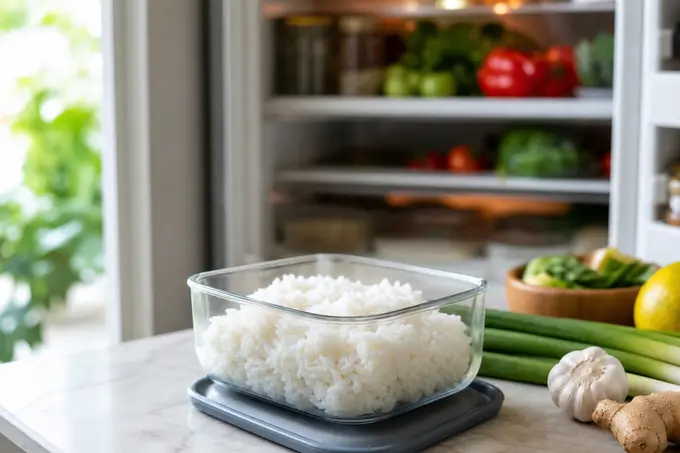 Combien de temps conserver du riz cuit au réfrigérateur sans risque ?