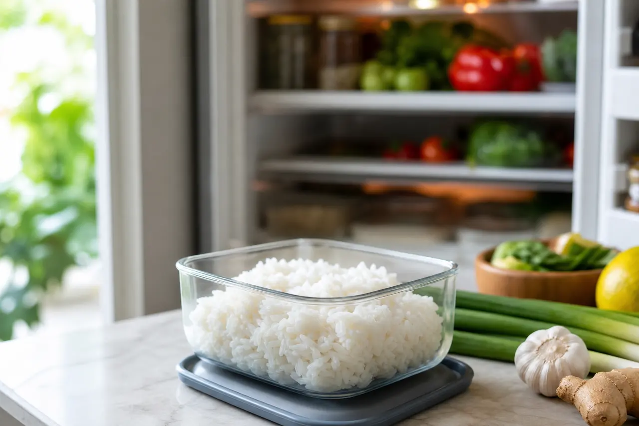 Combien de temps conserver du riz cuit au réfrigérateur sans risque ?
