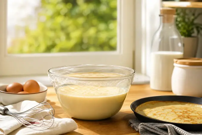 Combien de temps peut-on conserver une pâte à crêpes au réfrigérateur avant de la cuisiner ?