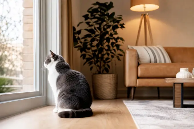 Combien de temps un chat peut-il rester seul à la maison sans problème ?