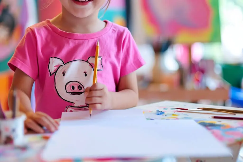 comment dessiner un cochon