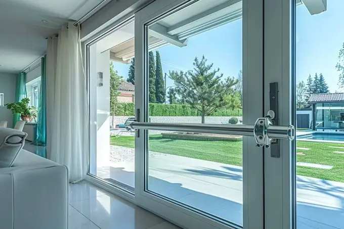 Comment installer un système de sécurité sur une porte vitrée?