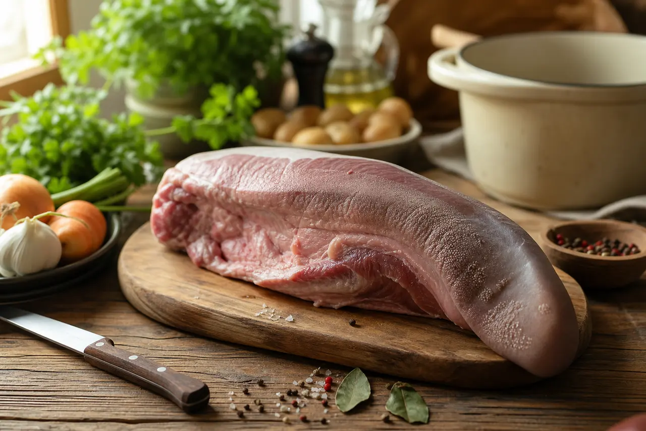 Comment préparer une langue de boeuf ?