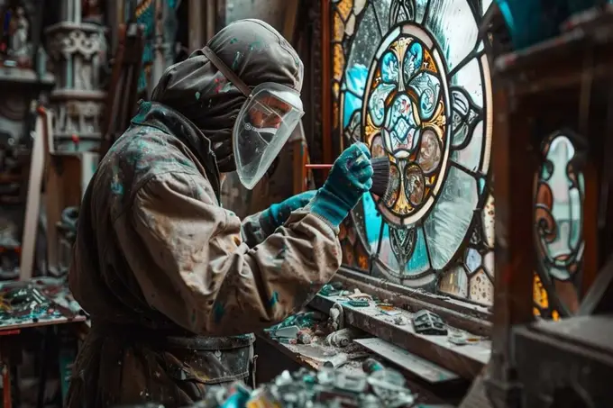 Comment restaurer un vitrail d’église avec les bons matériaux