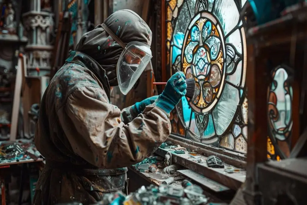 Comment restaurer un vitrail d’église avec les bons matériaux