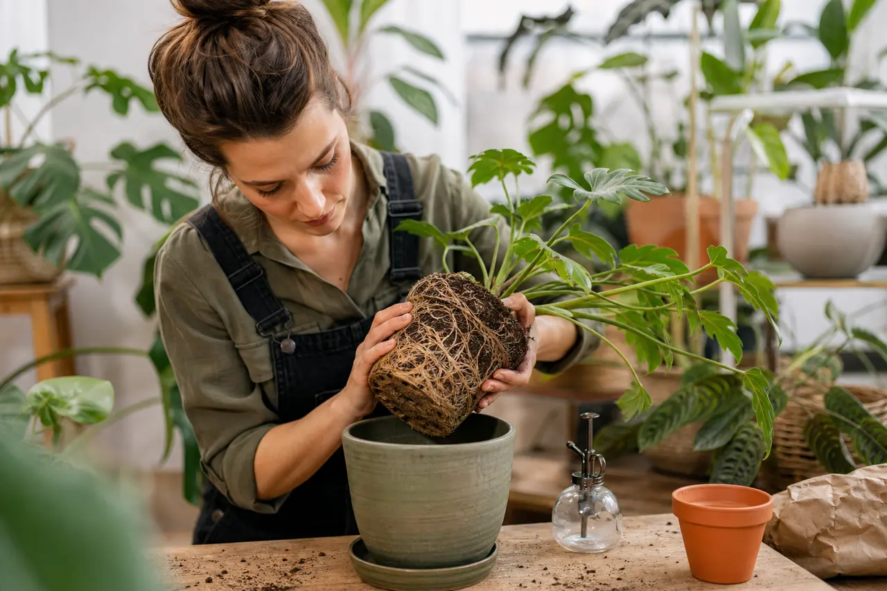 Comment savoir si une plante d'intérieur a besoin d'être rempotée : les 6 signes qui ne trompent pas