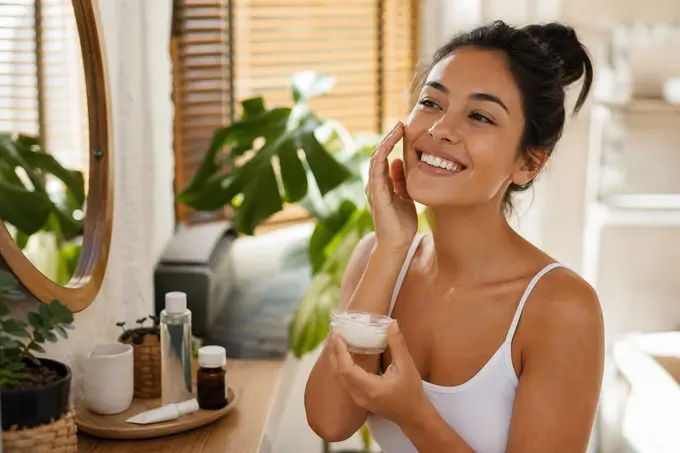 comment une crème de jour peut-elle améliorer la texture de la peau grasse ?