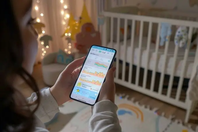 Est-il possible de partager l’accès à un babyphone connecté ?