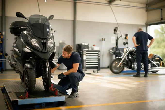 Le contrôle technique est-il obligatoire pour les motos et scooters, et à partir de quand ?