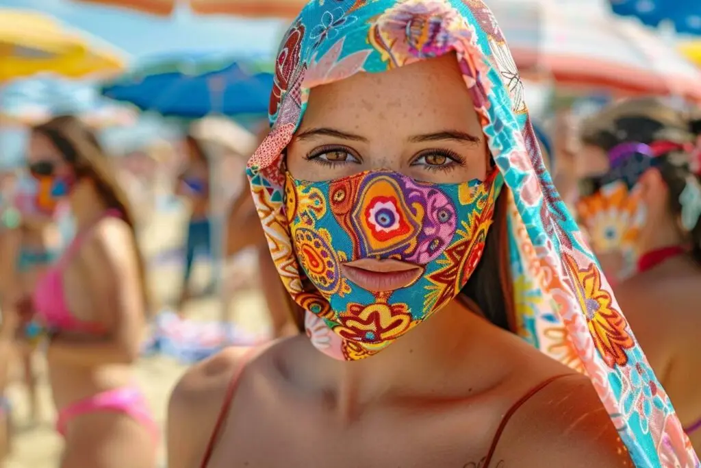 les femmes portent-elles plus de facekini que les hommes ?