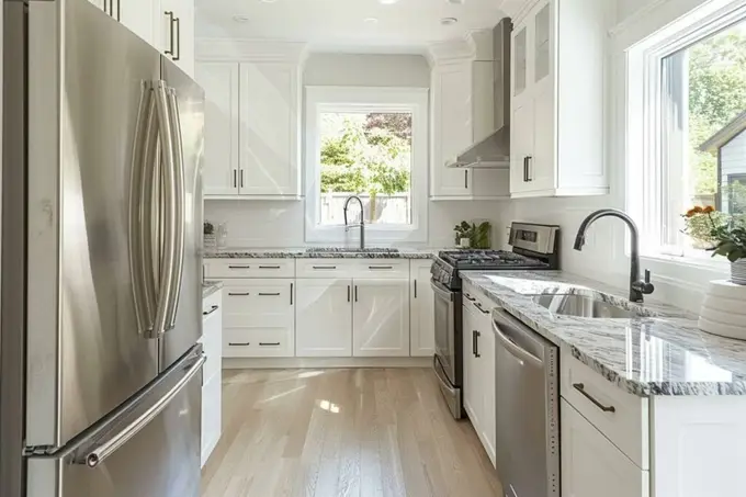 Prix détaillé de la cuisine aménagée pour un espace de 8m2