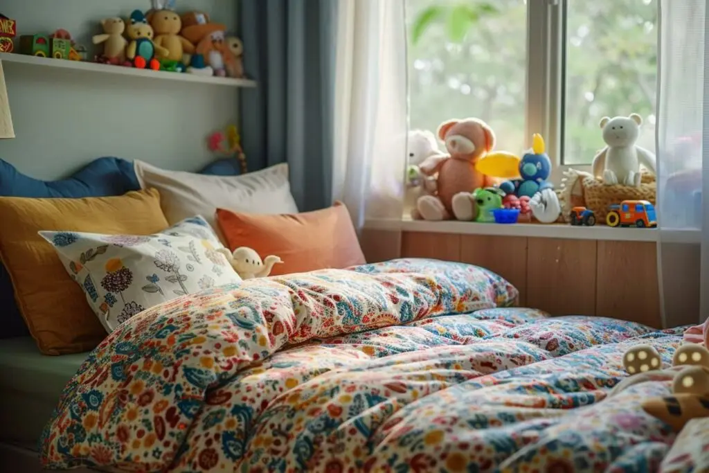 Quelles couvertures ou housses sont recommandées pour le mobilier enfant ?