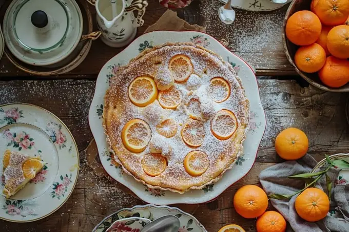Recette clafoutis à la mandarine