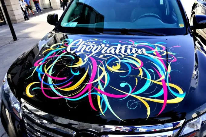 Sérigraphie capot personnalisée : démarches homologation colorimétrie