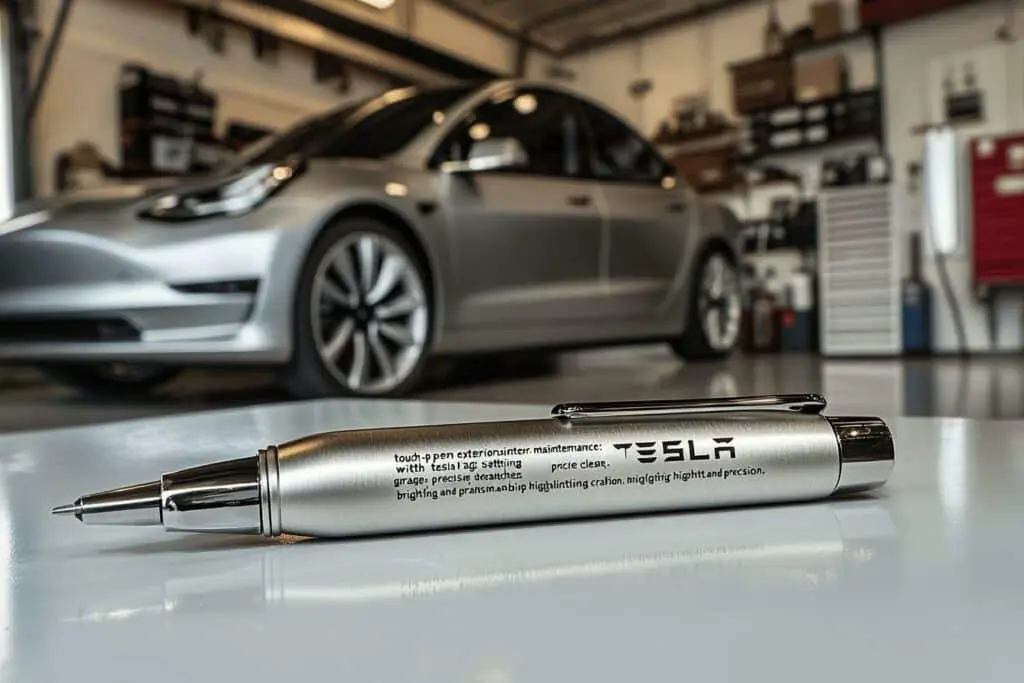 Stylo retouche Tesla entretien extérieur : entretenez l’extérieur de votre Tesla avec un stylo retouche