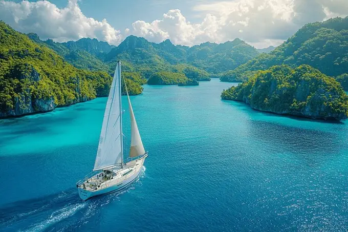 Voyage en voilier en Polynésie : une aventure maritime entre îles et lagons