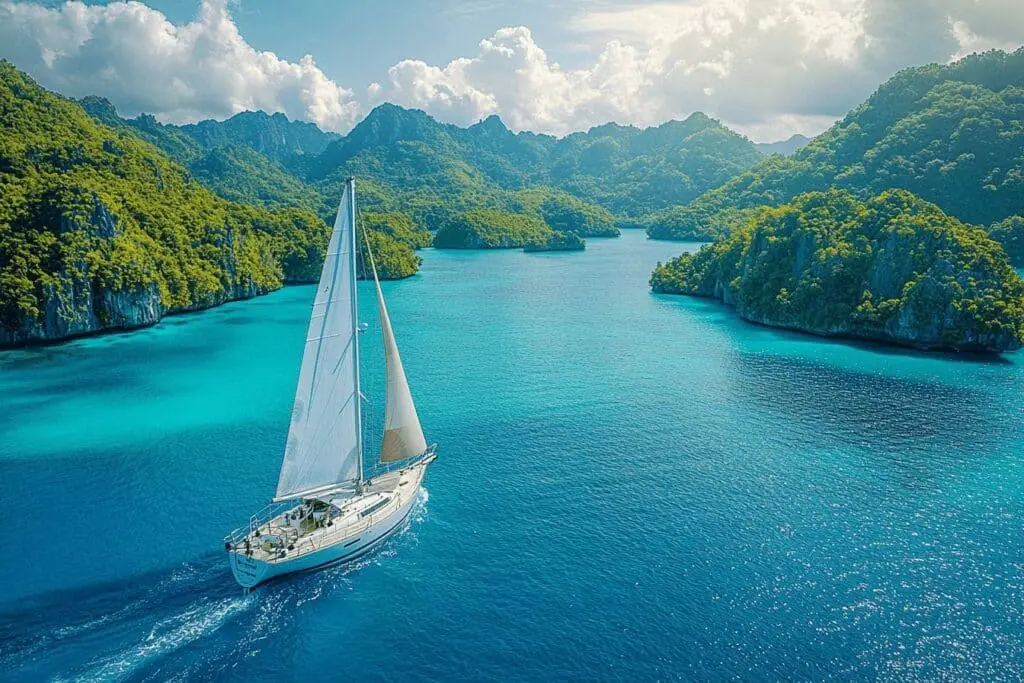Voyage en voilier en Polynésie : une aventure maritime entre îles et lagons
