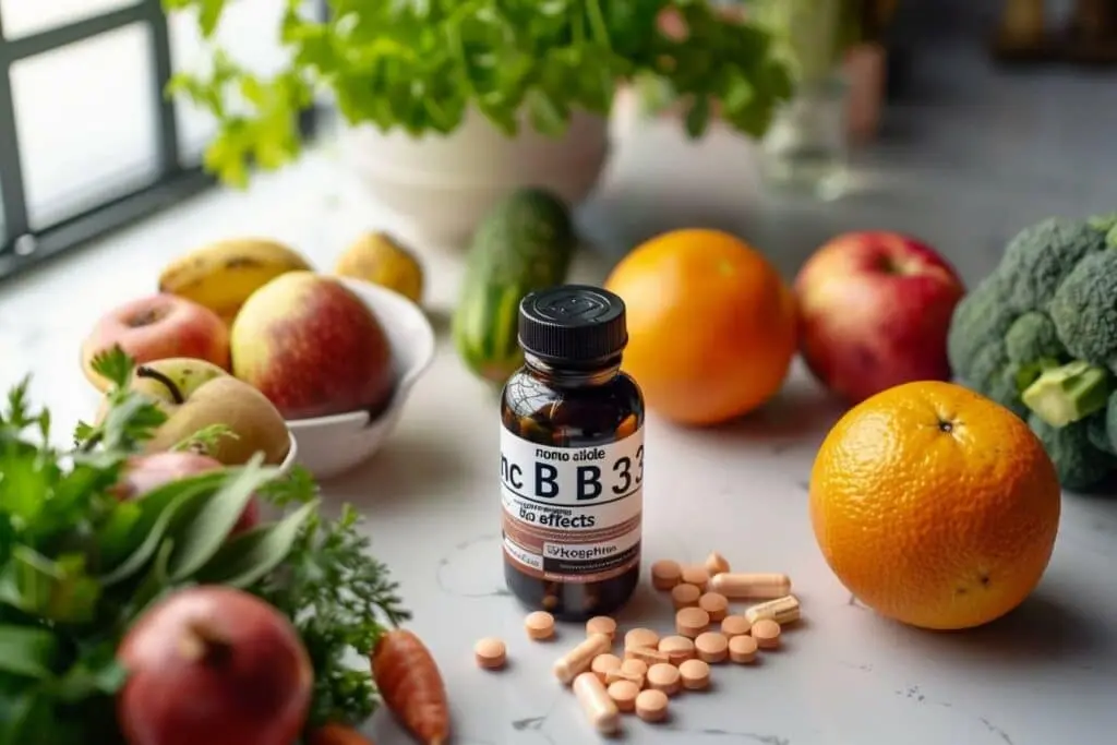 Y a-t-il des compléments alimentaires de vitamine B3 sans effets secondaires ?